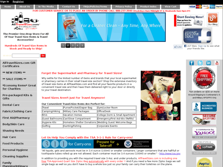 www.alltravelsizes.net