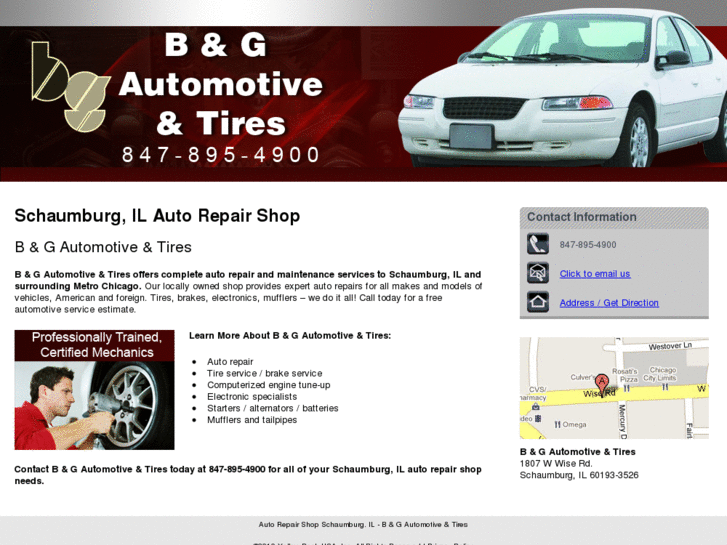 www.bandgautoandtire.com