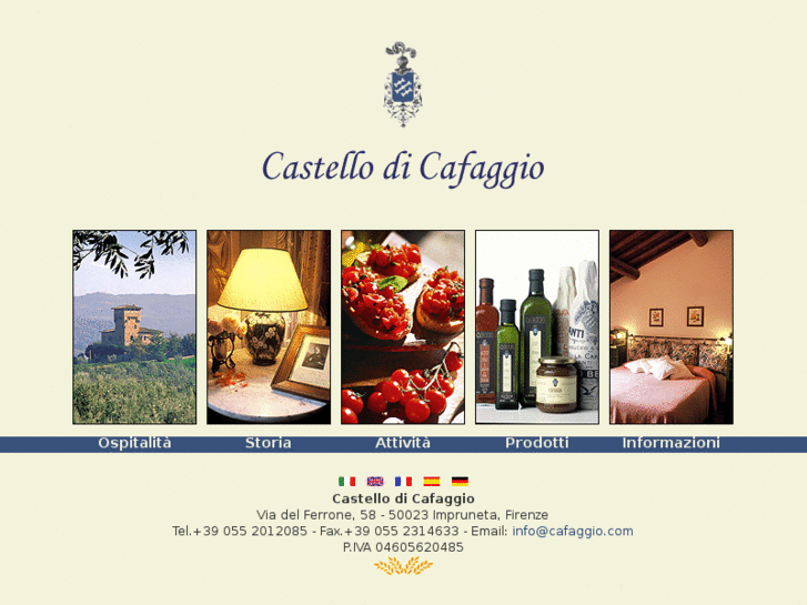 www.castellodicafaggio.com