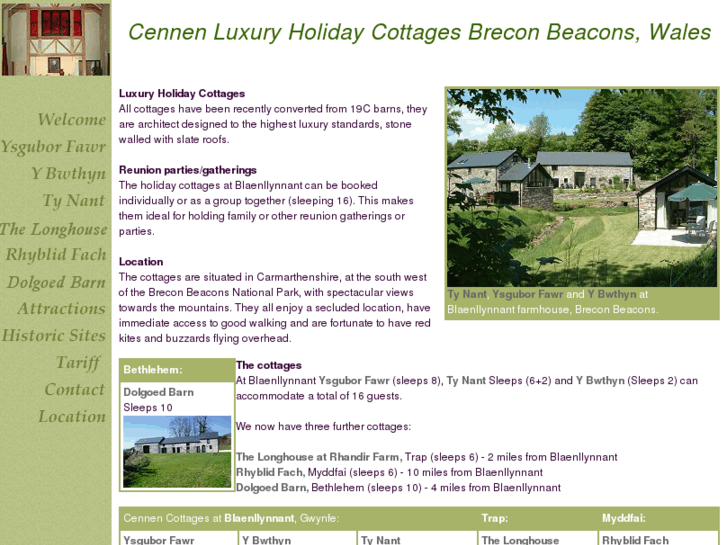 www.cennencottages.com