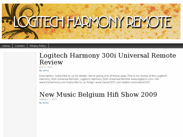 www.logitechharmonyremote.info