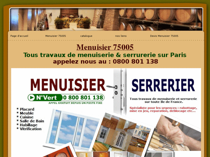 www.menuisier75005.net