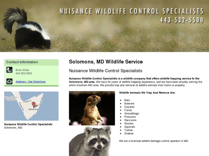 www.nuisancewildlifespecialists.net