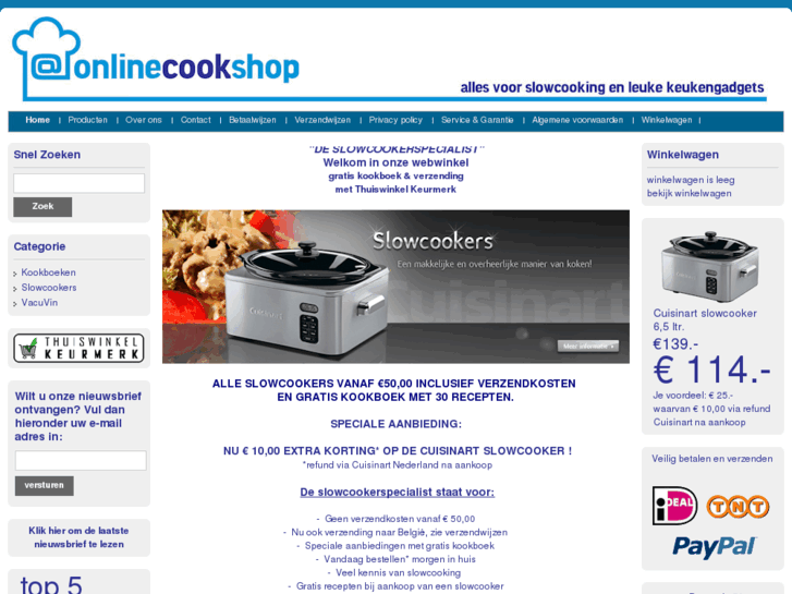 www.onlinecookshop.nl