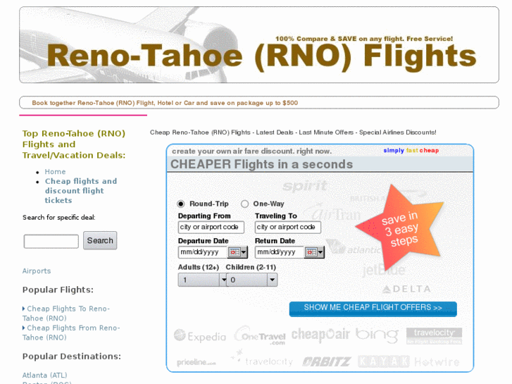 www.renoflights.info