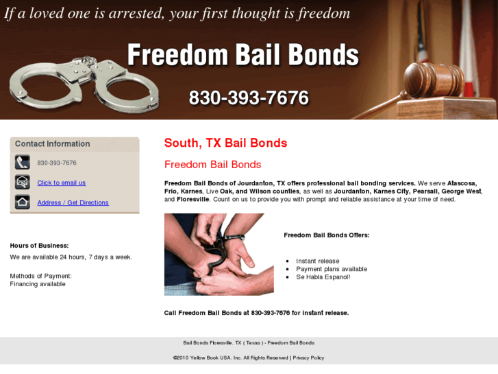 www.salfreedombailbonds.com