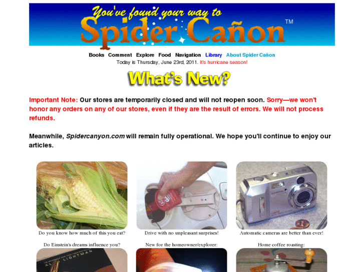 www.spidercanyon.com