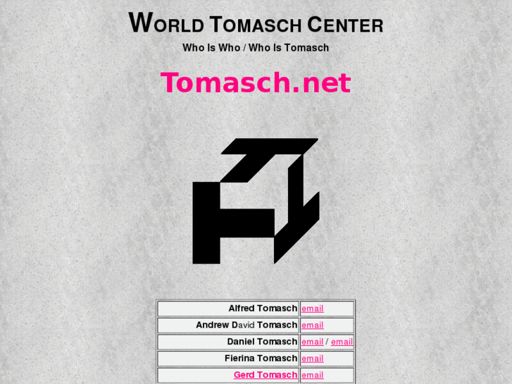 www.tomasch.net