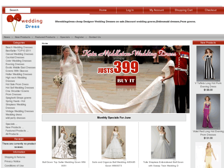 www.99weddingdress.com