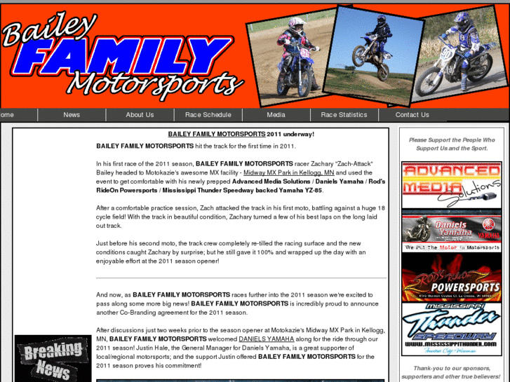 www.baileyfamilymotorsports.com