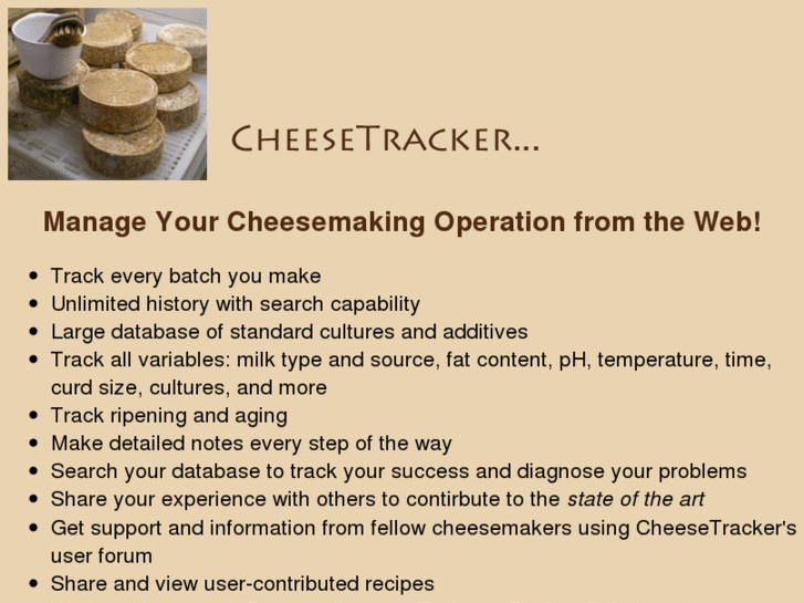 www.cheesetracker.net