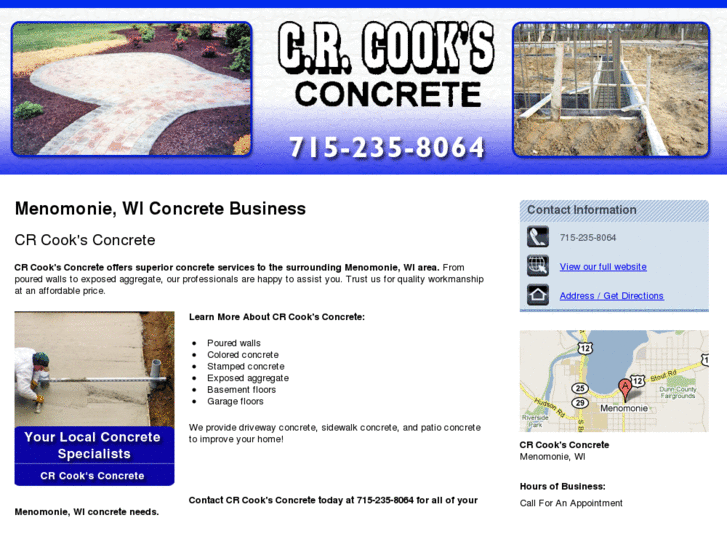 www.cooksconcretewi.com