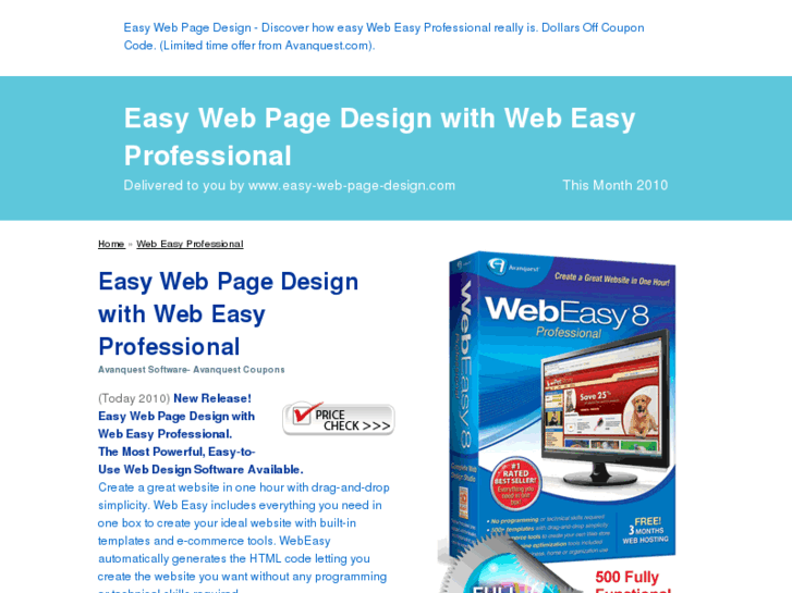 www.easy-web-page-design.com