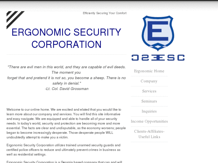 www.ergonomicsecuritycorp.com