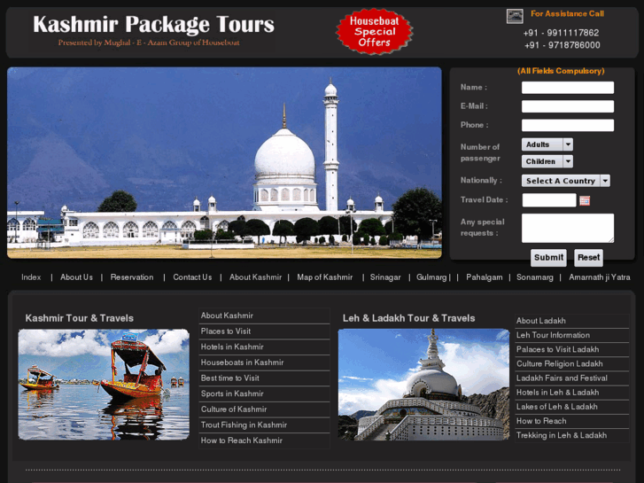 www.kashmirpackagetours.com