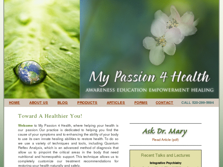 www.mypassion4health.com