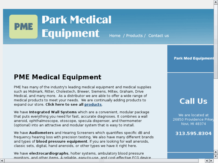 www.parkmedicalequipment.com