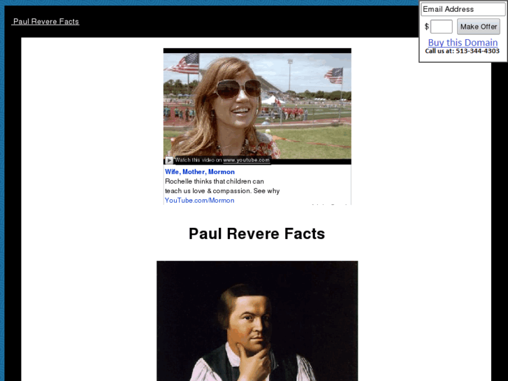 www.paulreverefacts.com