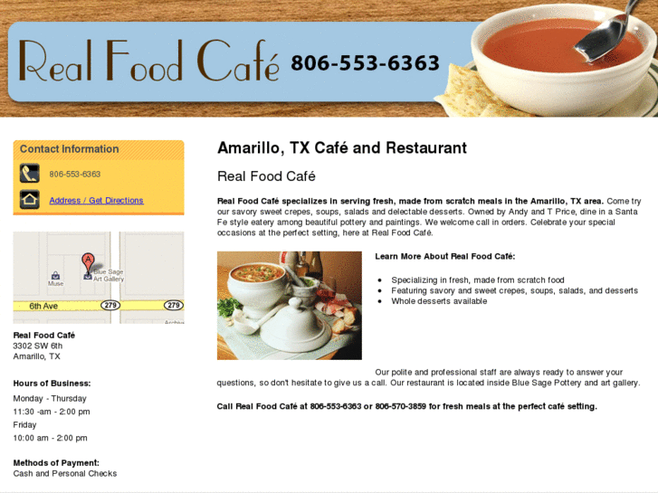 www.realfoodcafeamarillo.com