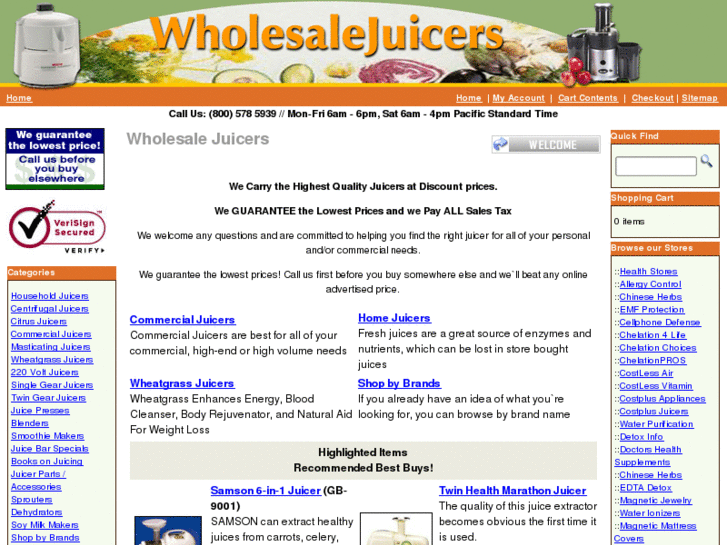 www.wholesalejuicers.com