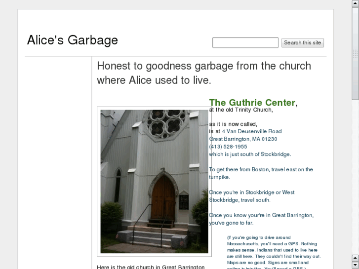 www.alicesgarbage.com