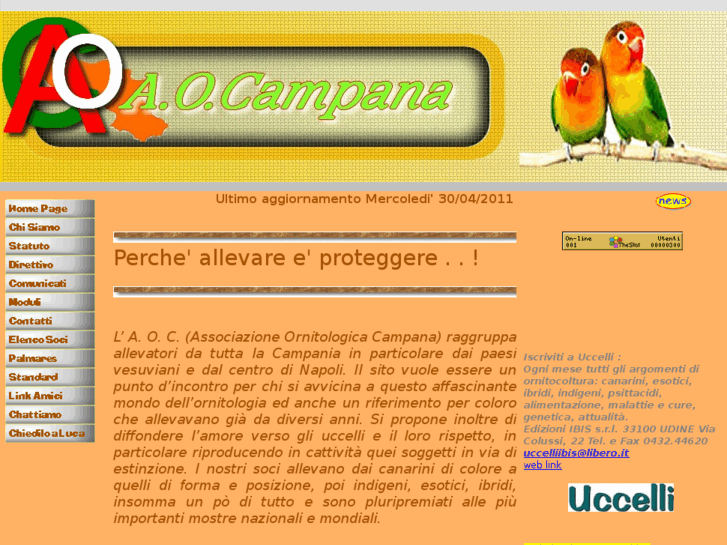 www.associazioneornitologicacampana.com