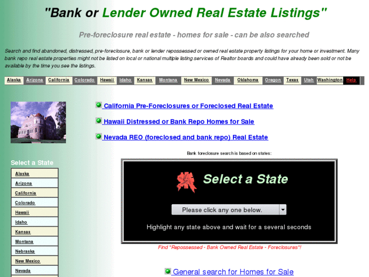 www.bank-owned-real-estate.com