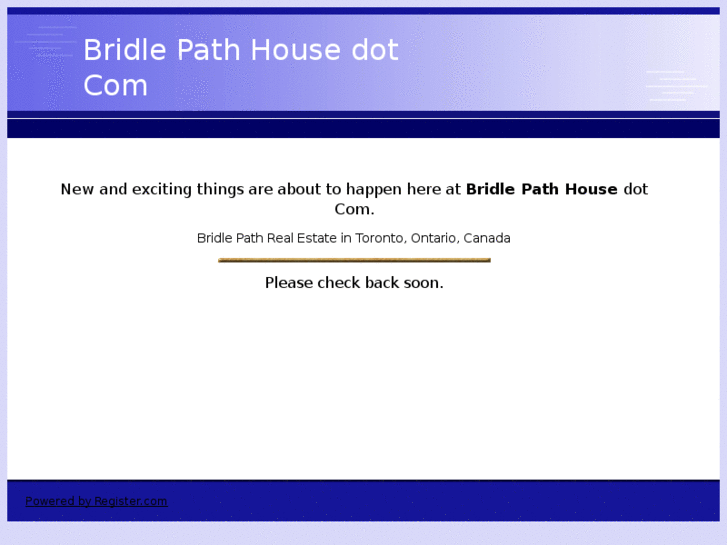 www.bridlepathhouse.com