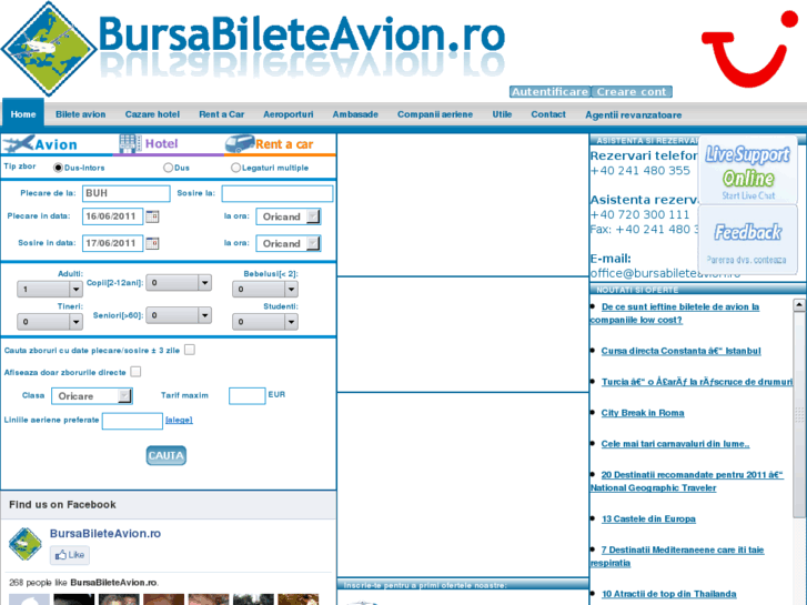 www.bursabileteavion.ro