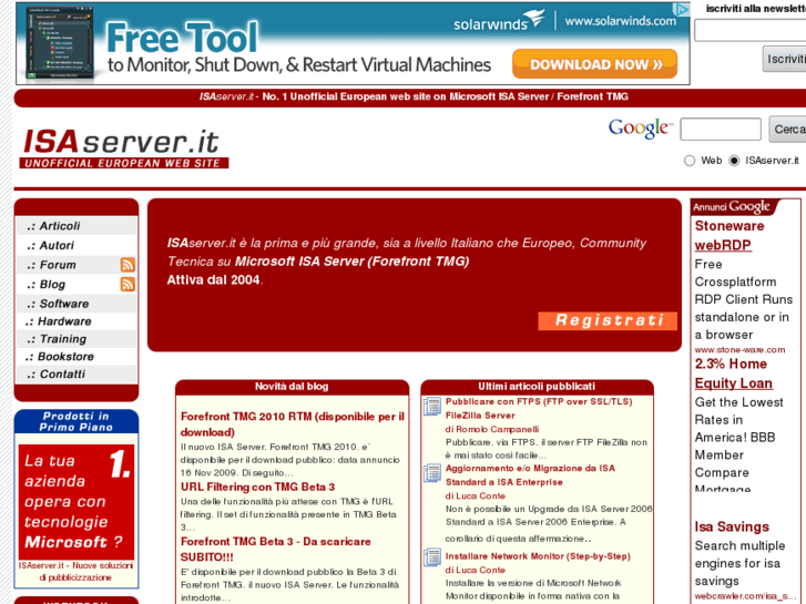 www.isaserver.it