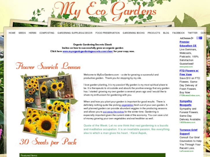 www.myecogardens.com