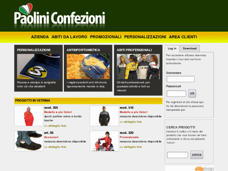 www.paoliniconfezioni.com