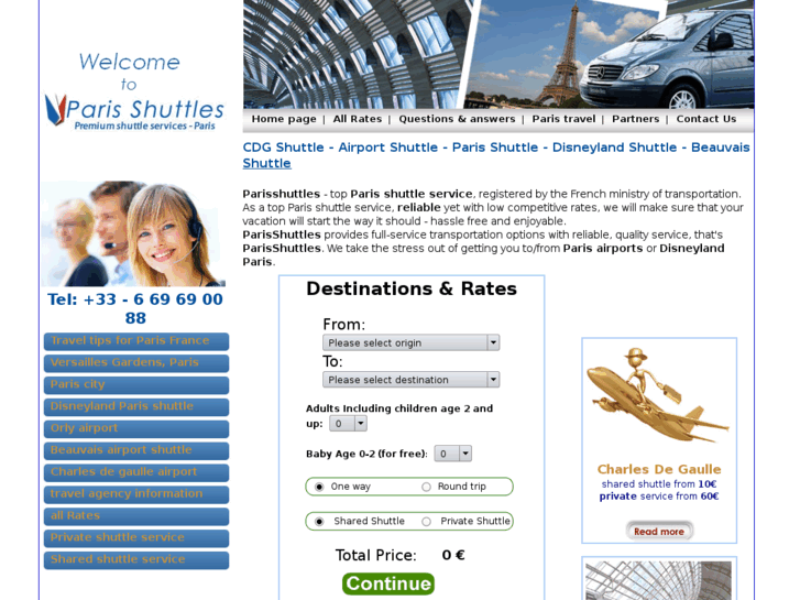 www.paris-shuttles.com