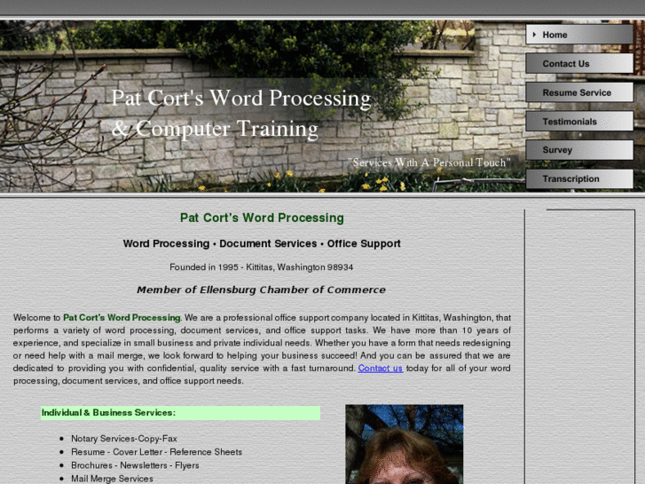 www.patcortswordprocessing.com