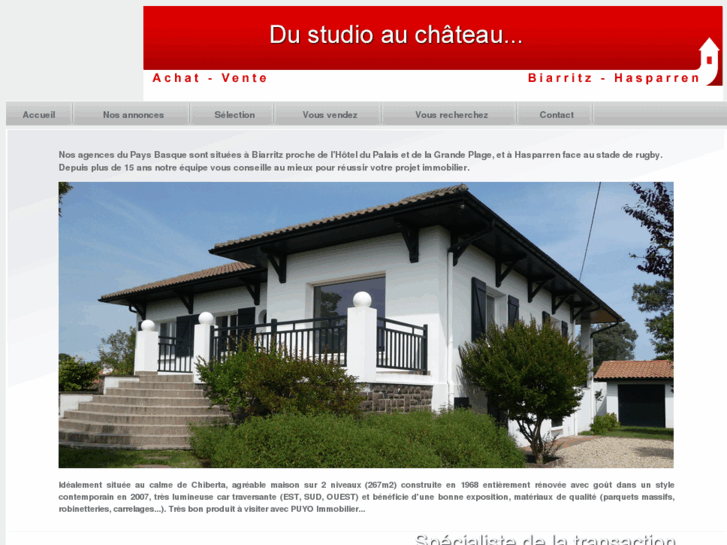 www.puyo-immobilier.com