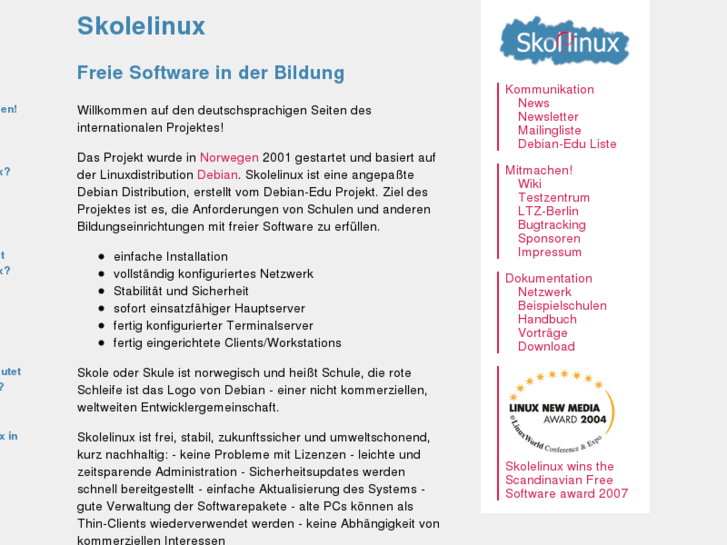 www.skolelinux.de