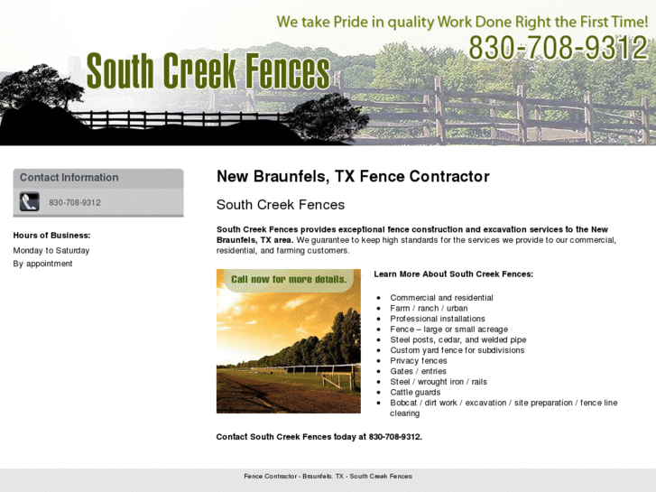 www.southcreekfences.com