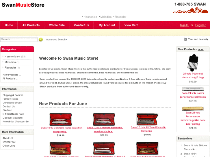 www.swanmusicstore.com