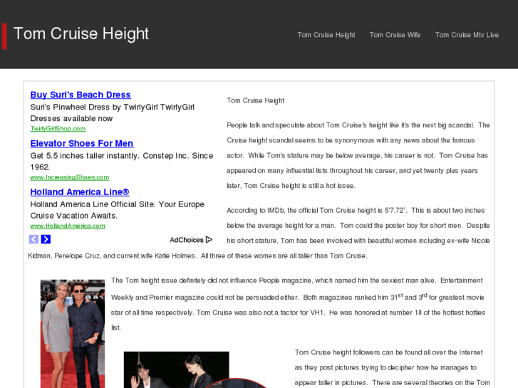 www.tomcruiseheight.com