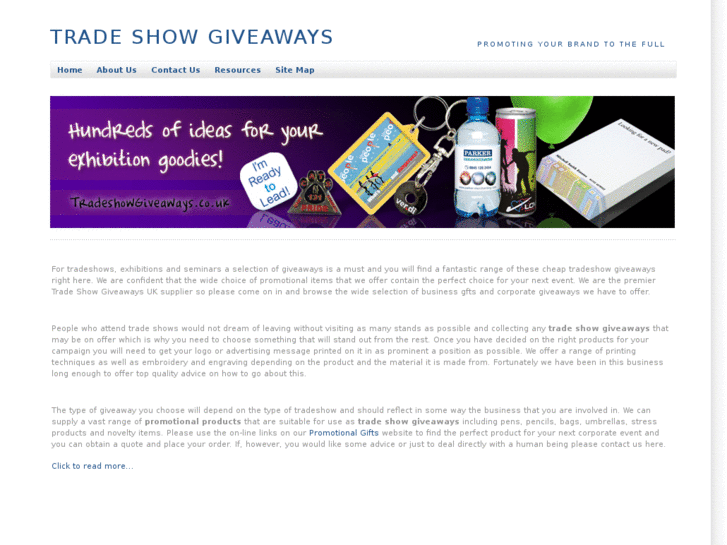 www.tradeshowgiveaways.co.uk