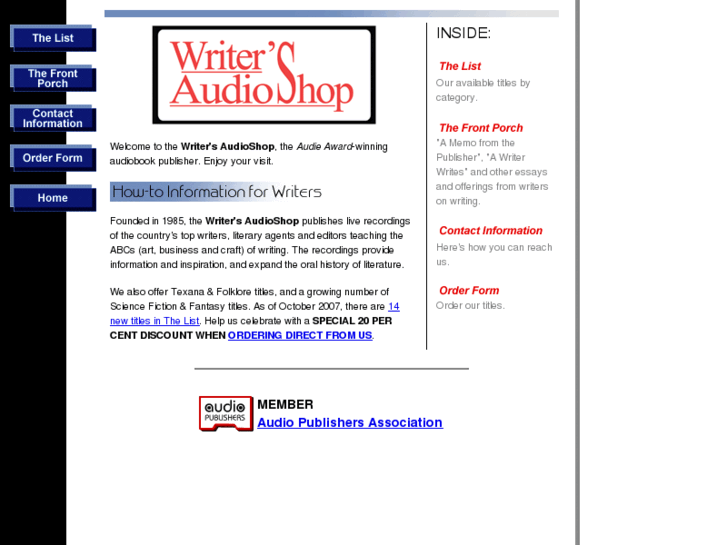 www.writersaudio.com