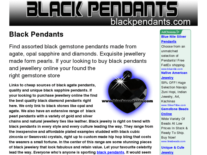 www.blackpendants.com