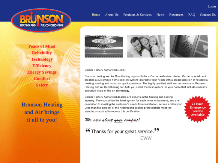 www.brunsonhvac.com