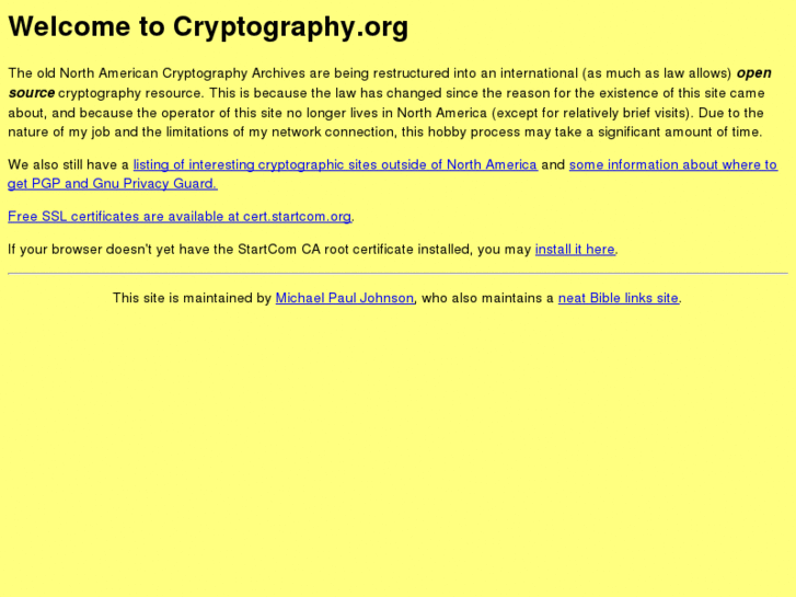 www.cryptography.org