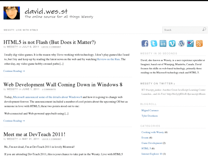 www.davidwesst.net