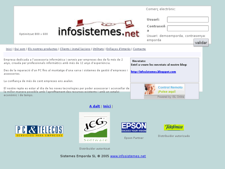 www.infosistemes.net