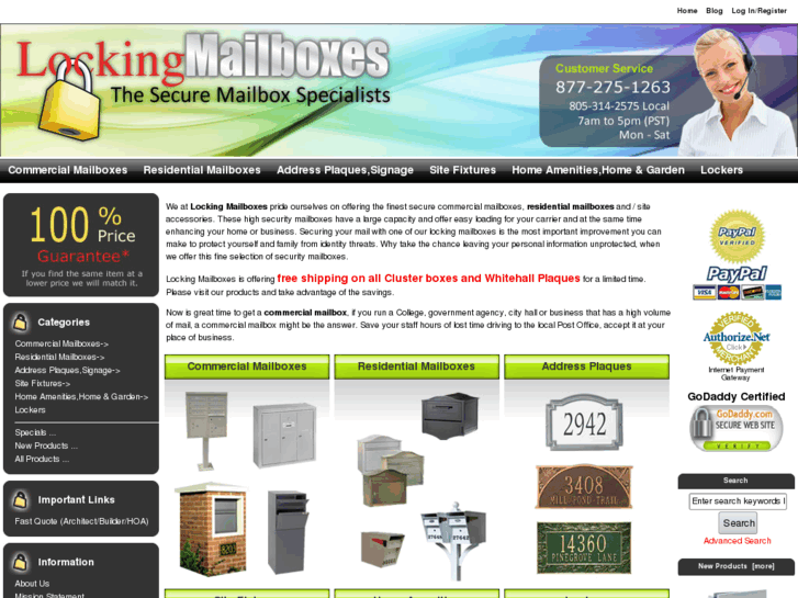 www.lockingmailboxes.net