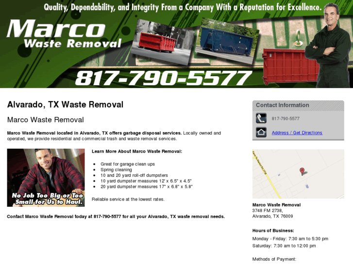 www.marcowasteremoval.com