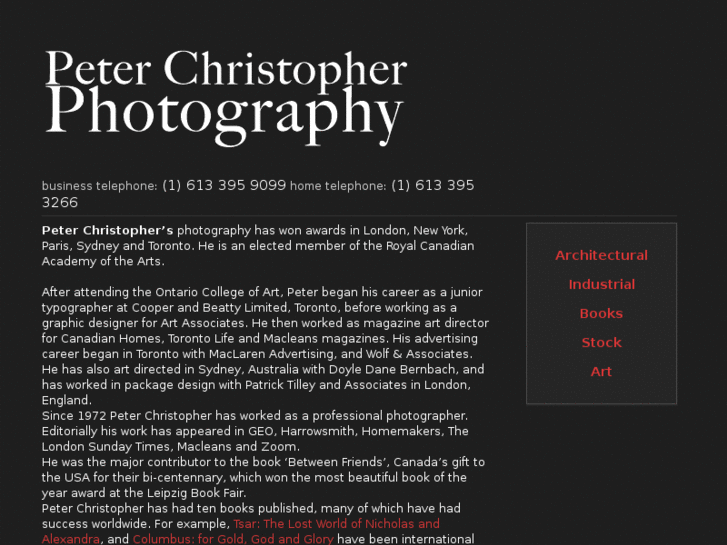 www.peterchristopherphotographer.com