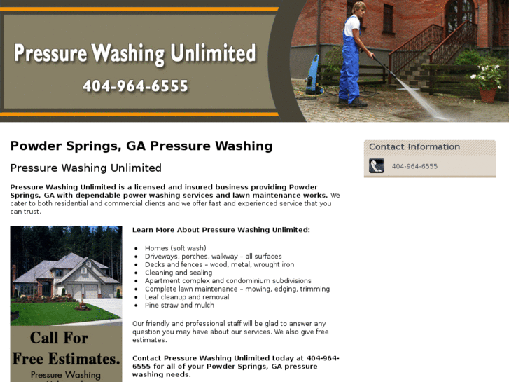 www.pressurewashingandlandscaping.com